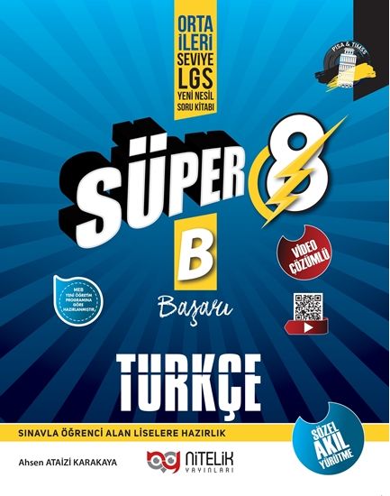 8.SINIF YENİ NESİL TÜRKÇE SORU KİTABI