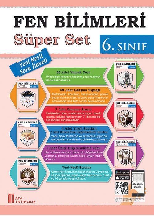 6. Sınıf Fen Bilimleri Süper Set