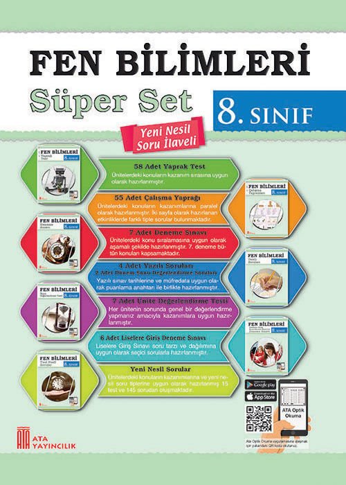 8. Sınıf Fen Bilimleri Süper Set