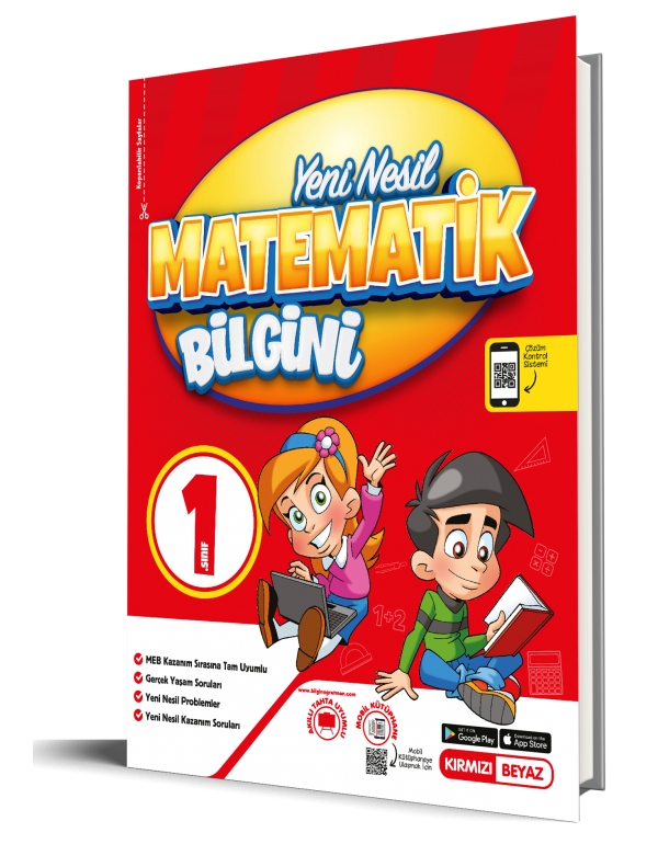 Kırmızı Beyaz 1.Sınıf Yeni Nesil Matematik Bilgini