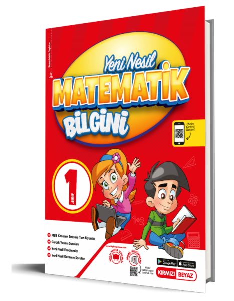 Kırmızı Beyaz 1.Sınıf Yeni Nesil Matematik Bilgini