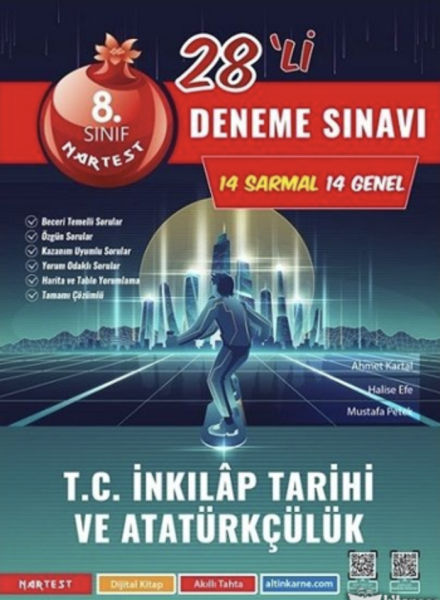 8. Sınıf T.C. İnkilap Tarihi Ve Atatürkçülük Deneme Sınavı