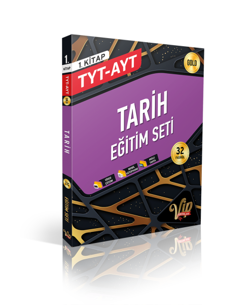 TYT-AYT Tarih Eğitim Seti 1. Kitap Gold