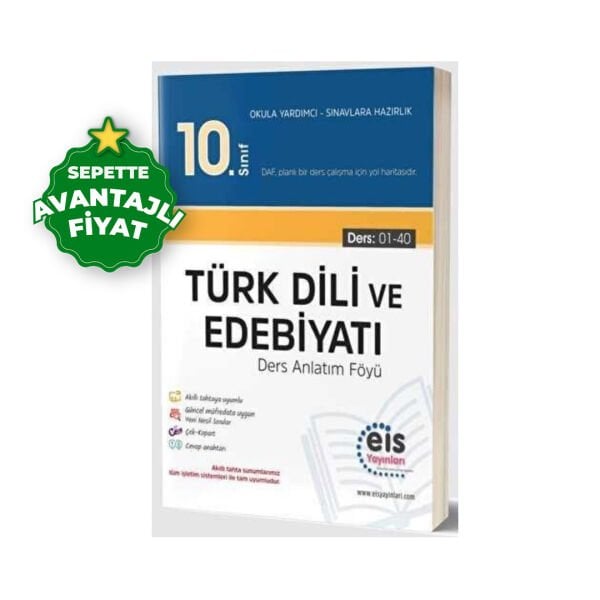 10. Sınıf Türk Dili ve Edebiyatı Ders Anlatım Föyü