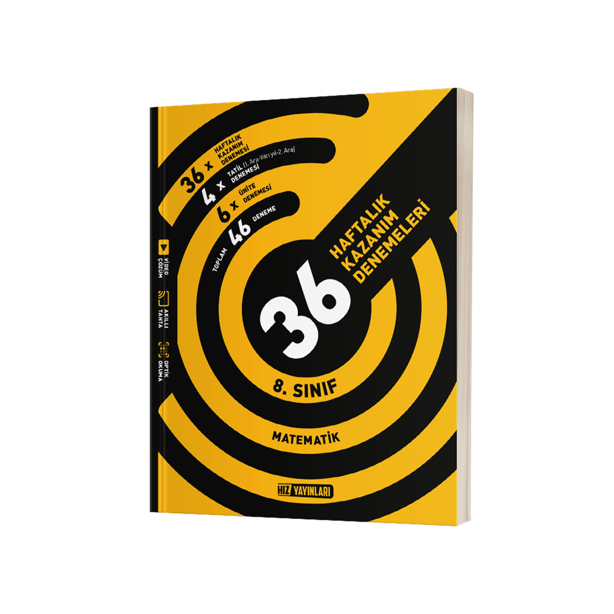 8. Sınıf Matematik 36 Haftalık Kazanım Denemeleri