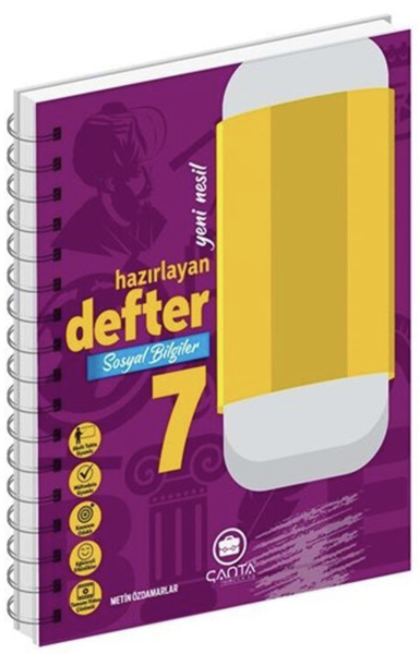 7. Sınıf Sosyal Bilgiler Hazırlayan Defter