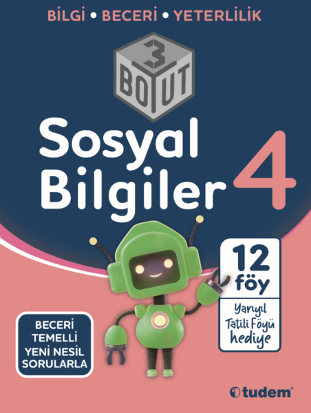 4. Sınıf Sosyal Bilgiler 3 Boyut Soru Bankası
