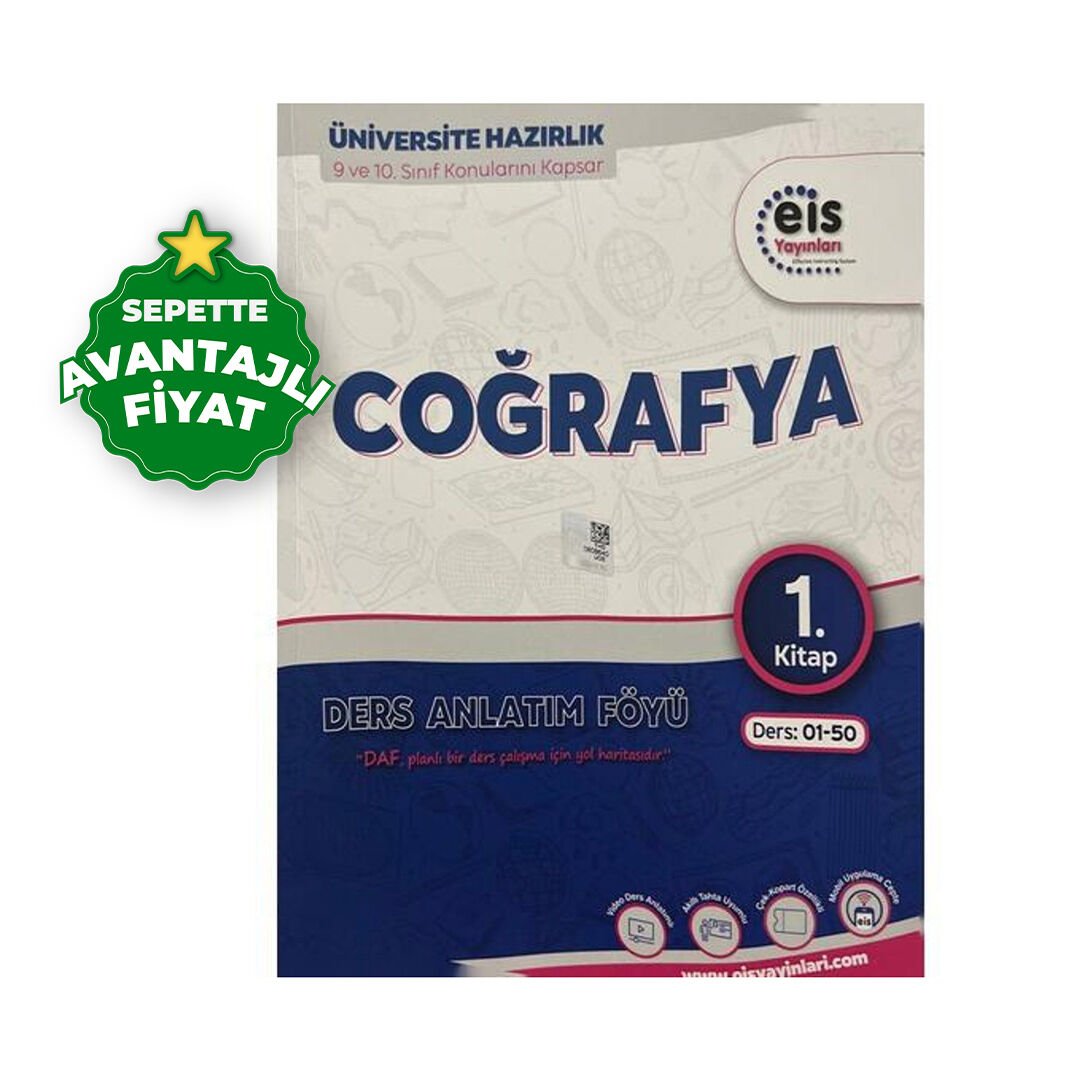 YKS Mavi Set DAF Coğrafya 1. Kitap