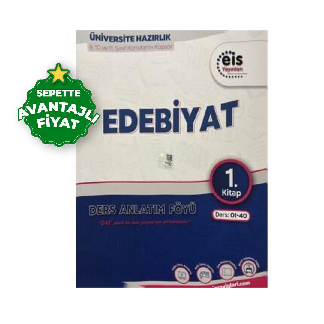 YKS Mavi Set DAF Edebiyat 1. Kitap