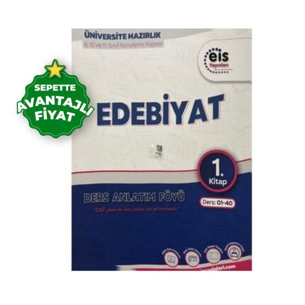 YKS Mavi Set DAF Edebiyat 1. Kitap