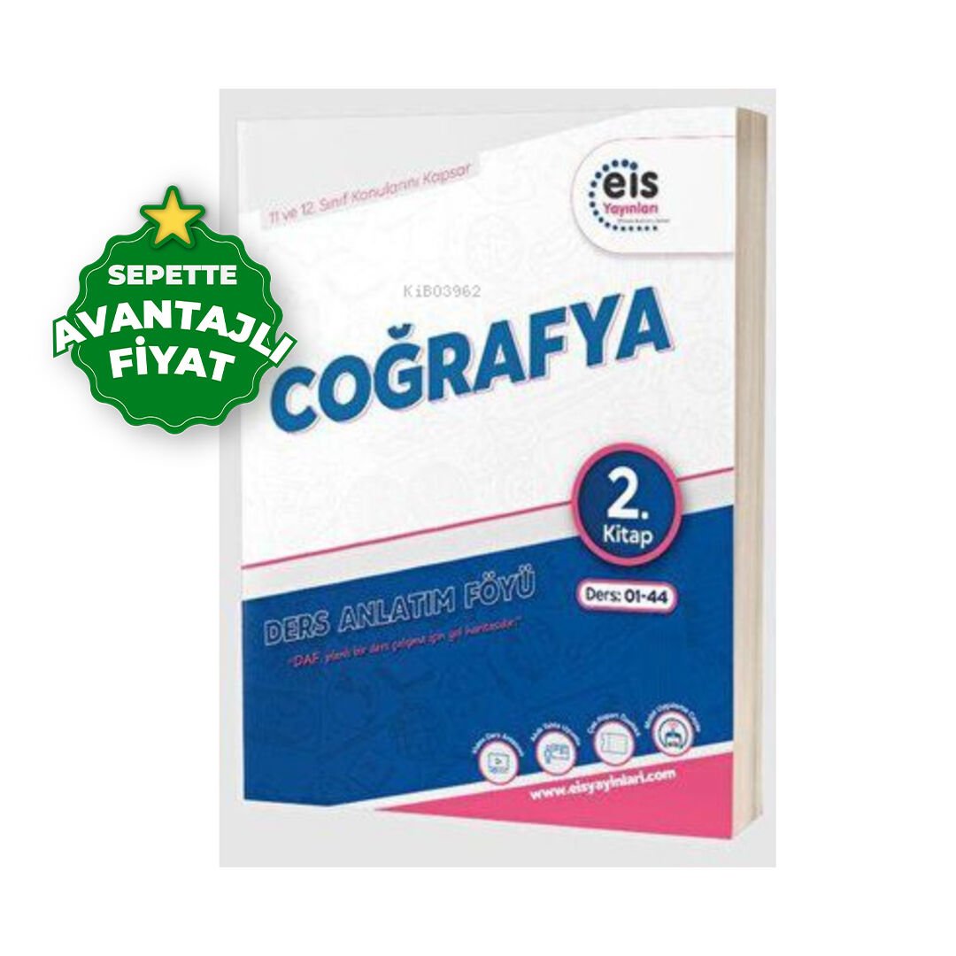 YKS Mavi Set DAF Coğrafya 2. Kitap