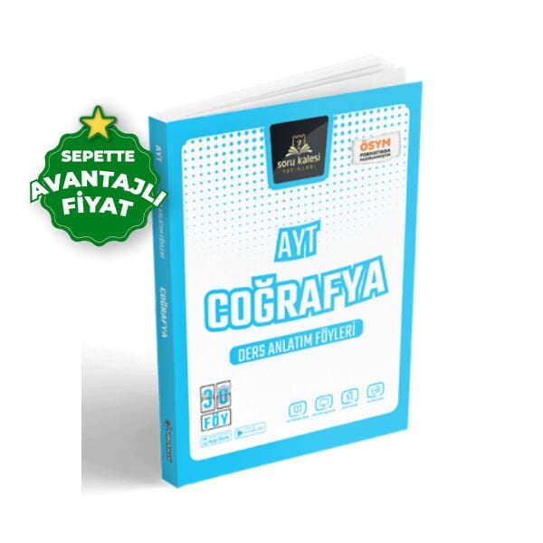 AYT Coğrafya Ders Anlatım Föyü