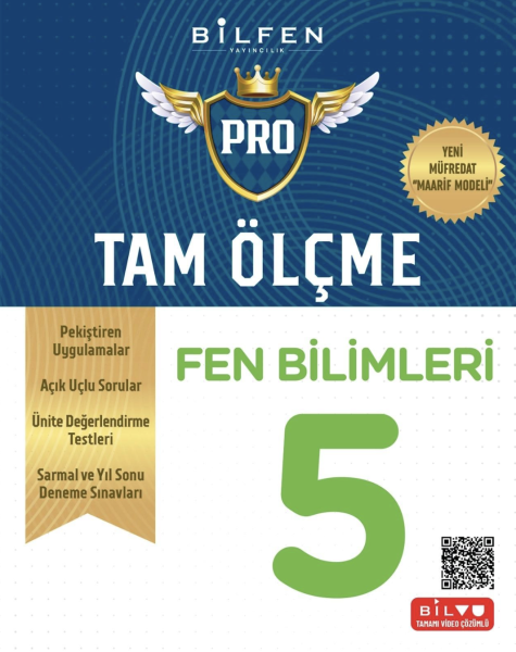 5. Sınıf Tam Ölçme Pro Fen Bilimleri Etkinlikli Soru Bankası