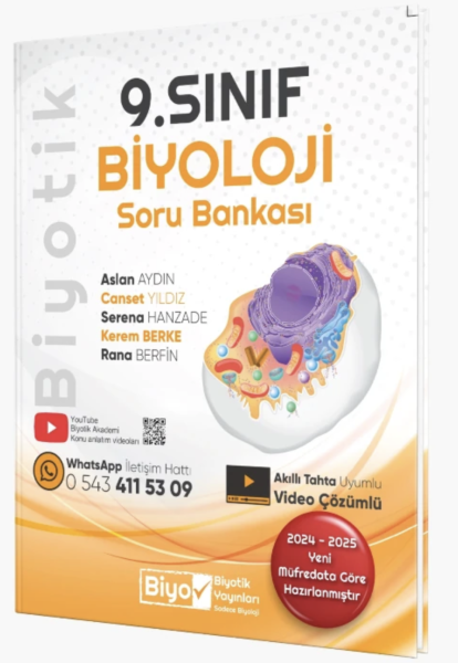 9. Sınıf Biyoloji Soru Bankası