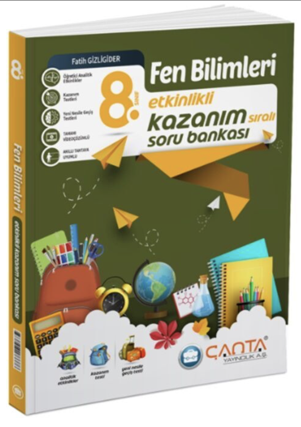 8. Sınıf Fen Bilimleri Etkinlikli Kazanım Soru Bankası