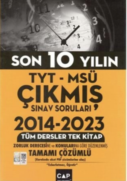 TYT - MSÜ Son 10 Yılın Çıkmış Sınav Soruları