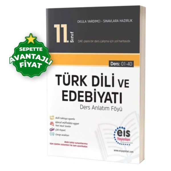11. Sınıf Türk Dili ve Edebiyatı Ders Anlatım Föyü