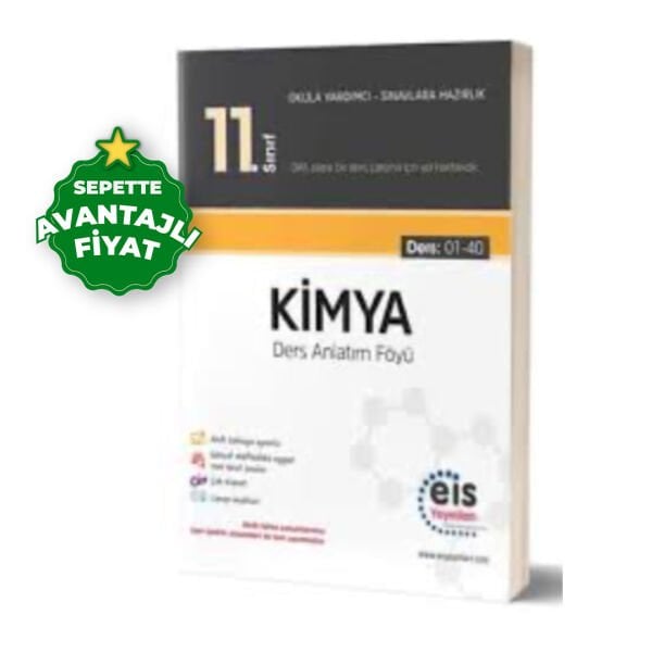 11. Sınıf Kimya Ders Anlatım Föyü