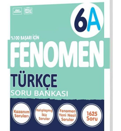 6. Sınıf Fenomen Türkçe A Soru Bankası