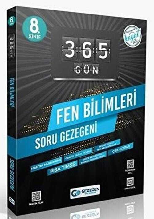 8. Sınıf Fen Bilimleri 365 Gün Soru Gezegeni