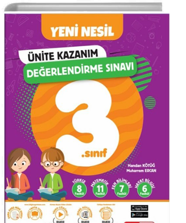 3. Sınıf Tüm Dersler Ünite Kazanım Değerlendirme Sınavı