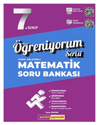 7. Sınıf Matematik Konu Anlatımlı Soru Bankası Öğreniyorum Serisi