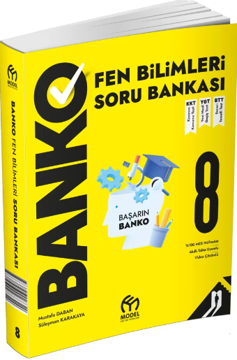 8. Sınıf LGS Banko Fen Bilimleri Soru Bankası