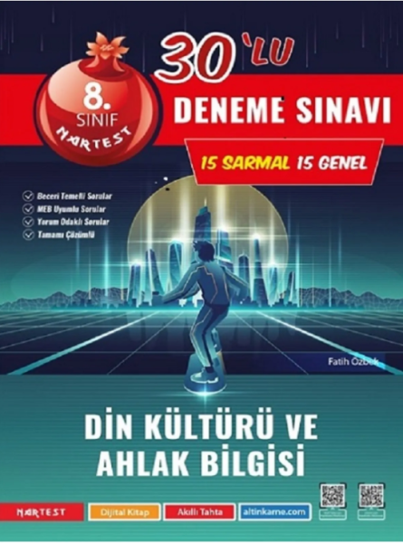 8. Sınıf Din Kültürü ve Ahlak Bilgisi 30'lu Deneme Sınavı