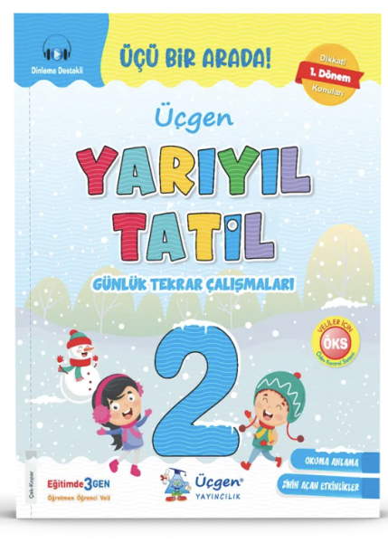 2. Sınıf Yarıyıl Tatil Kitabı