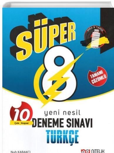 8. Sınıf Süper Türkçe Yeni Nesil Deneme Sınavı