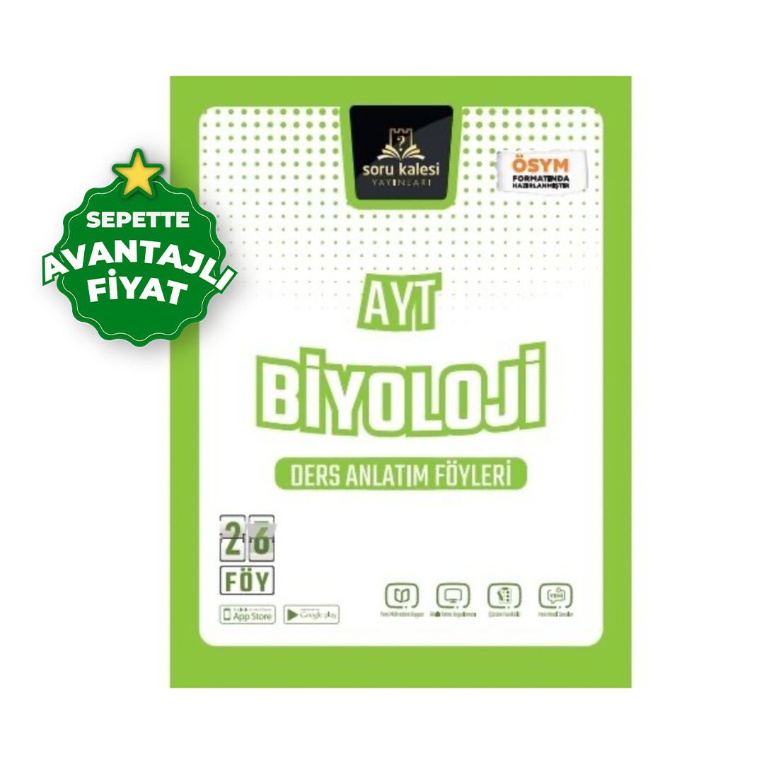 AYT Biyoloji Ders Anlatım Föyleri