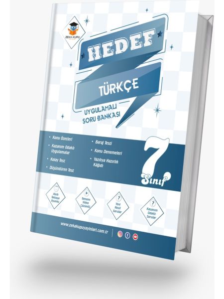 7. Sınıf Hedef Türkçe Uygulamalı Soru Bankası