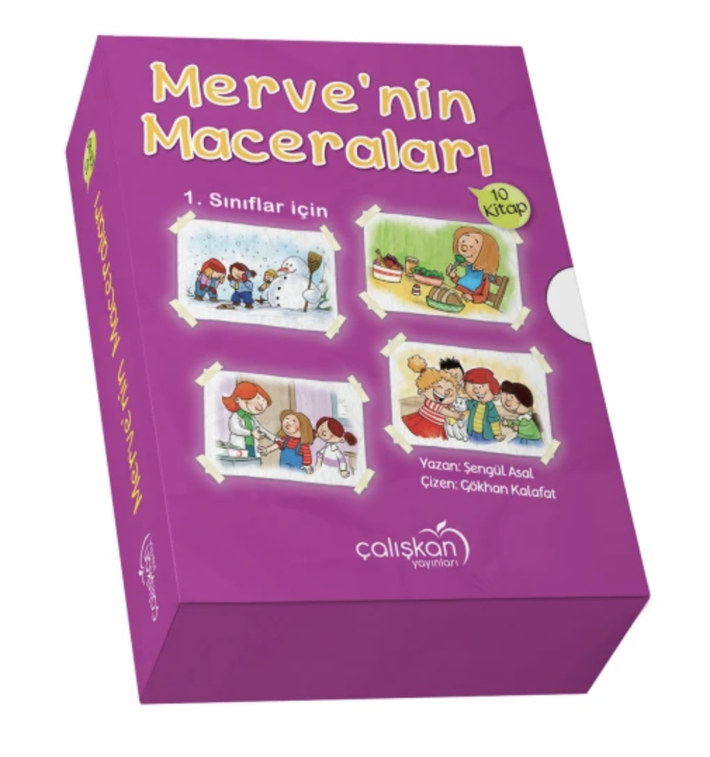Merve'nin Maceraları Hikaye Seti 10 Kitap