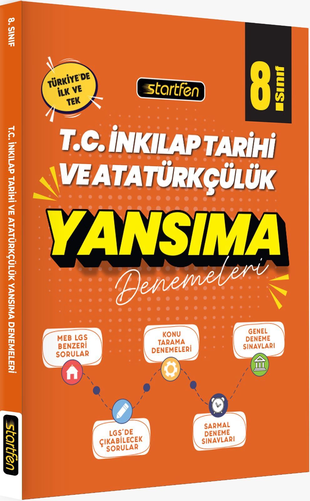 8. Sınıf T.C. İnkılap Tarihi ve Atatürkçülük Yansıma Denemeleri