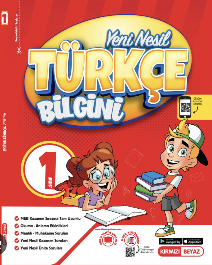 1. Sınıf Yeni Nesil Türkçe Bilgini