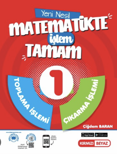 1. Sınıf Yeni Nesil Matematik İşlem Tamam