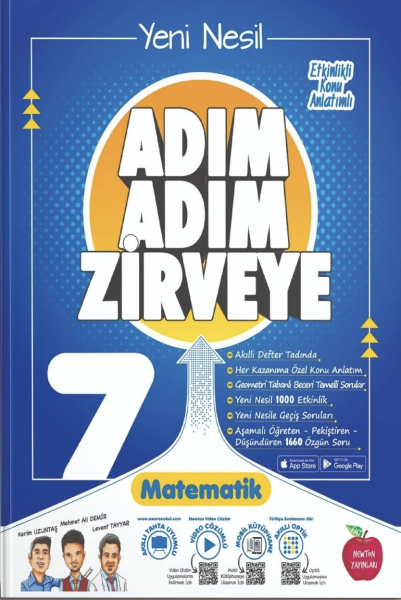 7. Sınıf Matematik Yeni Nesil Adım Adım Zirveye Konu Anlatımlı