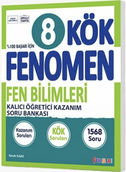 8. Sınıf Fen Bilimleri Kök Fenomen Soru Bankası