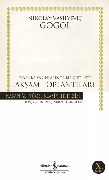 Dikanka Yakınlarında Bir Çiftlikte Akşam Toplantıları