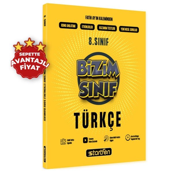 8. SINIF BİZİM SINIF TÜRKÇE ETKİNLİKLİ SORU BANKASI