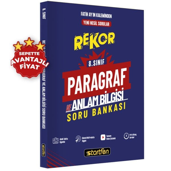 8. SINIF PARAGRAF VE ANLAM BİLGİSİ SORU BANKASI