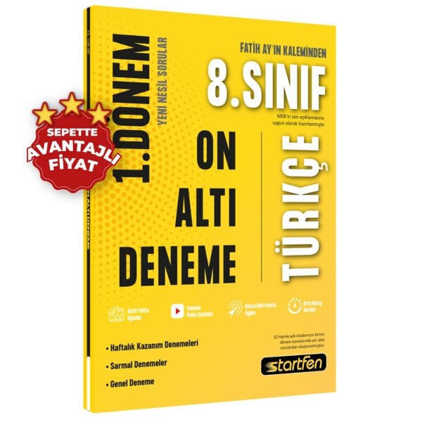 8. SINIF 1. DÖNEM 16LI TÜRKÇE DENEMESİ