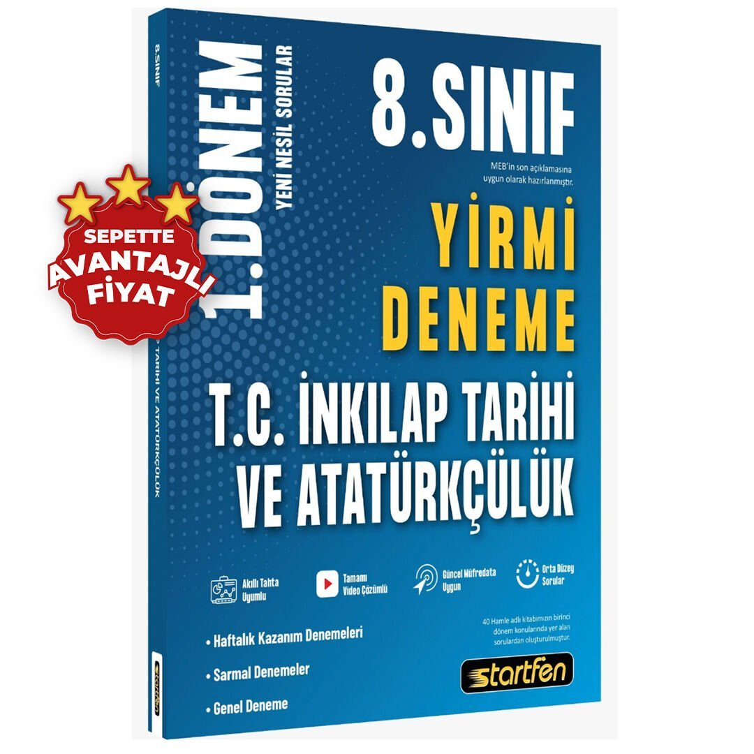 8.SINIF 1. DÖNEM 20Lİ T.C.İNKILAP TARİHİ DENEMESİ