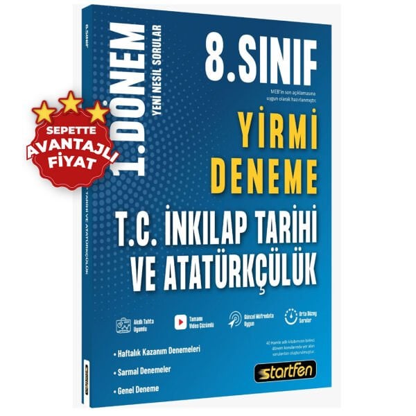 8.SINIF 1. DÖNEM 20Lİ T.C.İNKILAP TARİHİ DENEMESİ