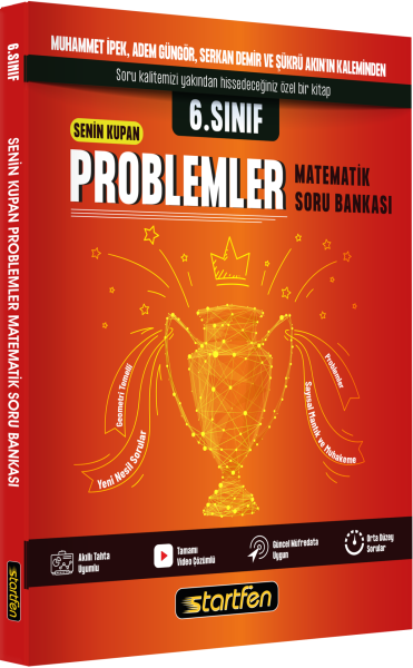 6. SINIF MATEMATİK SENİN KUPAN SORU BANKASI