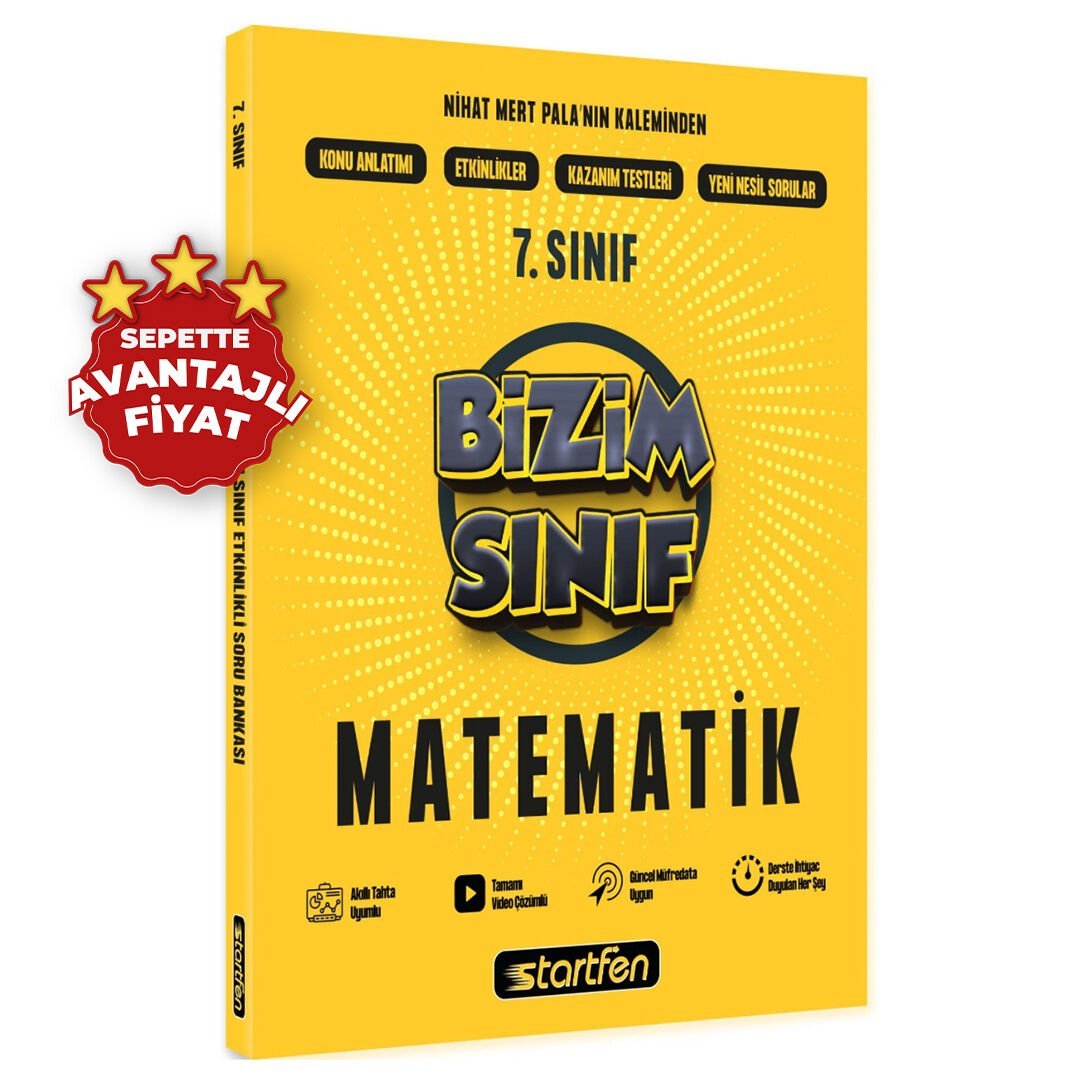 7. SINIF BİZİM SINIF MATEMATİK ETKİNLİKLİ SORU BANKASI