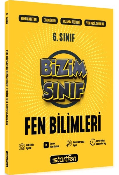 6. SINIF BİZİM SINIF FEN BİLİMLERİ ETKİNLİKLİ SORU BANKASI