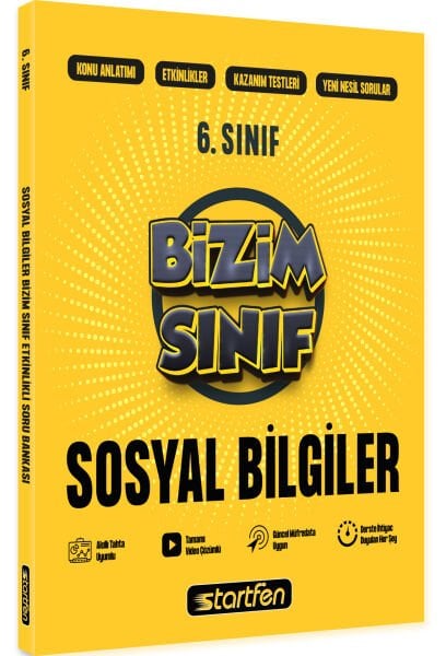 6. SINIF BİZİM SINIF SOSYAL BİLGİLER SORU BANKASI