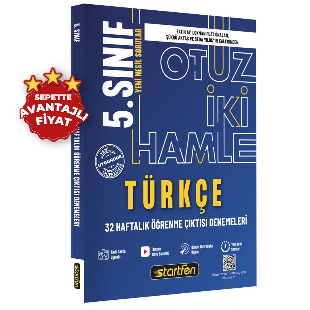 5. SINIF TÜRKÇE 32 HAMLE ÖĞRENME ÇIKTISI DENEMELERİ