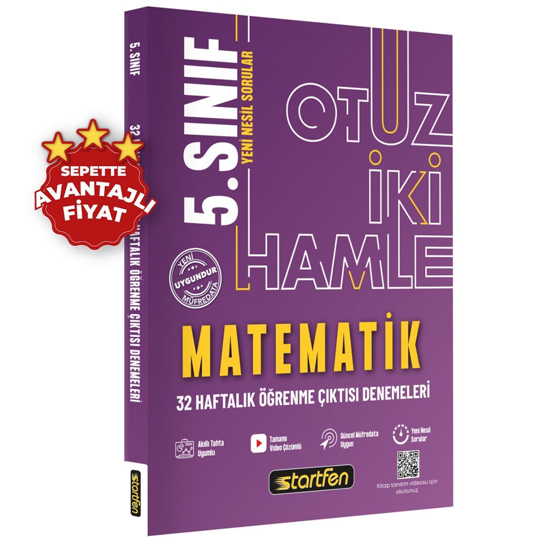 5. SINIF MATEMATİK 32 HAMLE ÖĞRENME ÇIKTISI DENEMELERİ